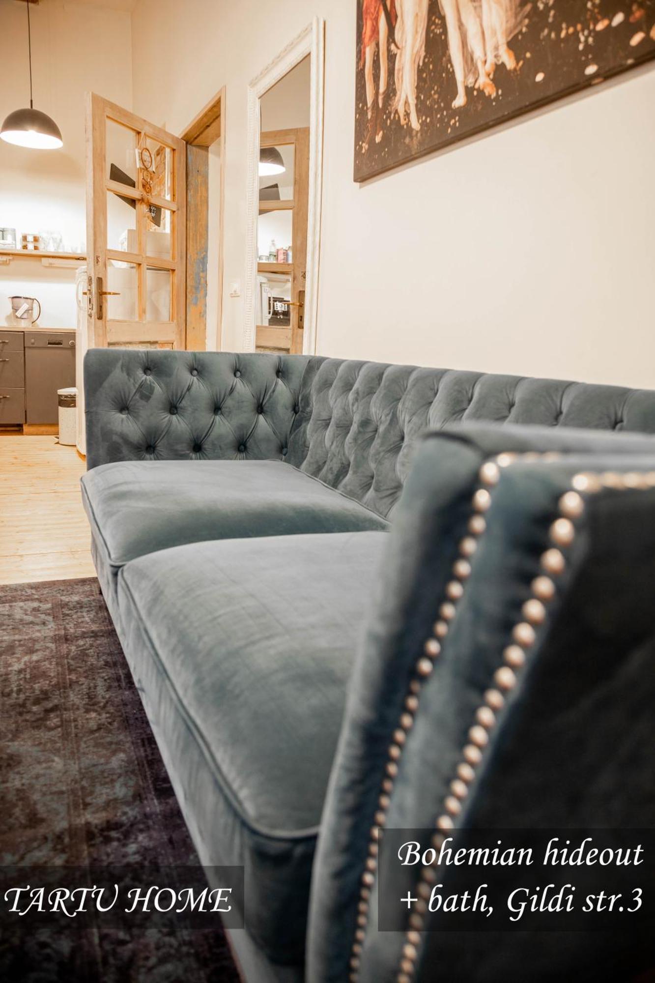 Bohemian Hideout, Old Town, Tartu Home Bagian luar foto