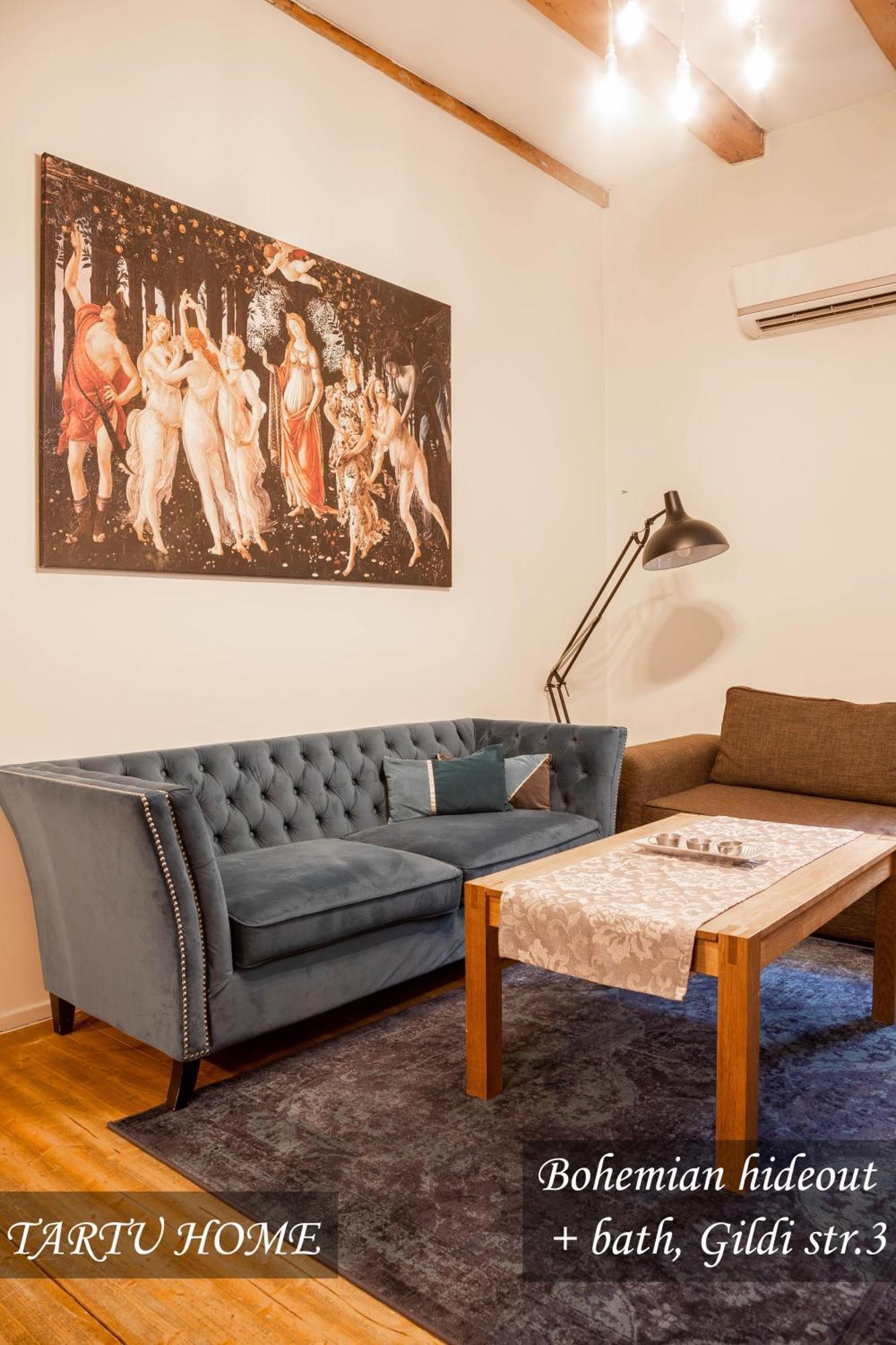 Bohemian Hideout, Old Town, Tartu Home Bagian luar foto